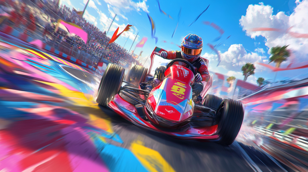 go kart scene